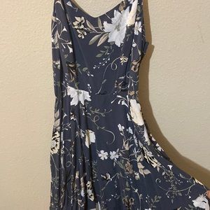 Old Navy Floral Blue Sundress